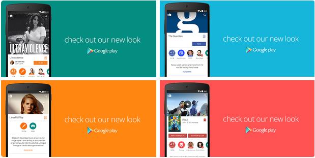 Update stellt App für Google Play auf Material-Design-Optik um