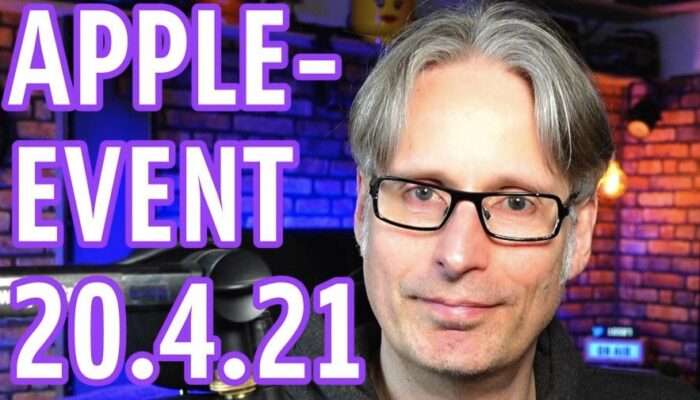 Apfeltalk Video: Jetzt doch! APPLE-EVENT am 20. April 2021