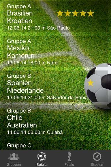 Das sind die 11 besten iPhone-Apps zur Fußball-WM 2014