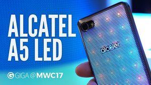 Alcatel A5 LED im Hands-On-Video: Disco-Smartphone mit LED-Rückseite