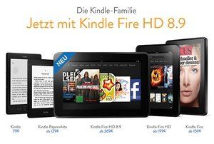 Amazon Kindle Fire HD 8.9 jetzt in Deutschland erhältlich