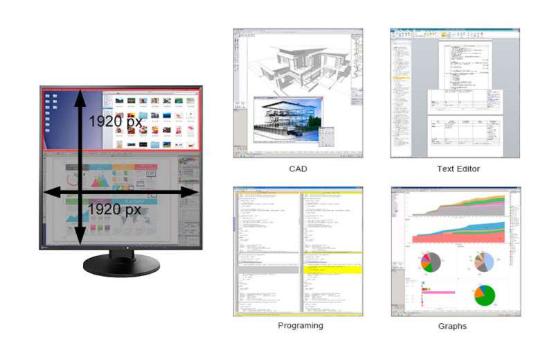 Eizo bringt Quadrat-Monitor im 1:1-Format