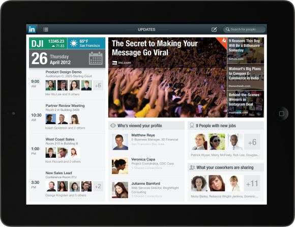 Aktualisierte LinkedIn-App bringt iPad-Unterstützung
