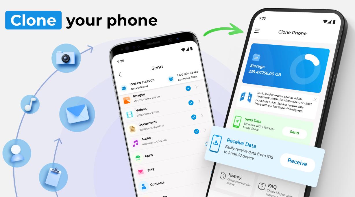 Wie man ein Telefon mit Android klont: Schritt-für-Schritt-Anleitung